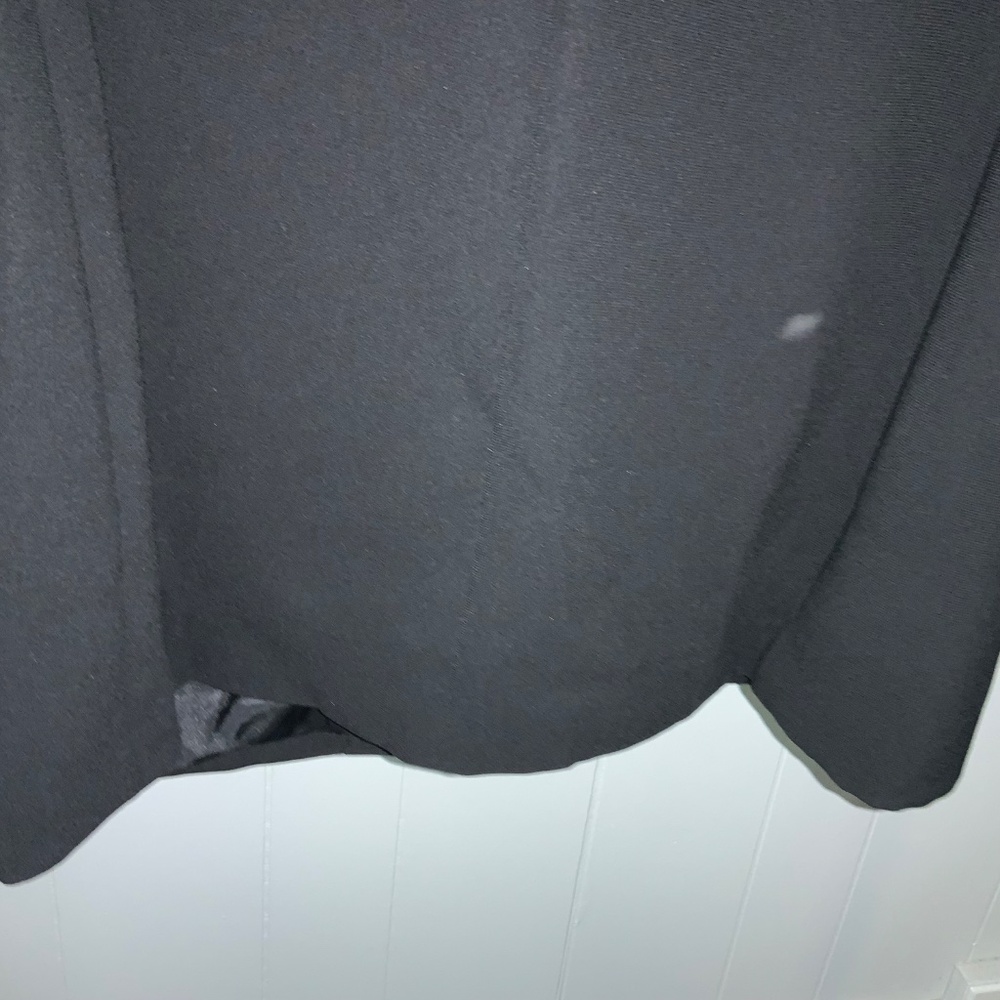 Jones New York black triple button blazer sz10 front flap pockets lined vintage - Picture 5 of 6